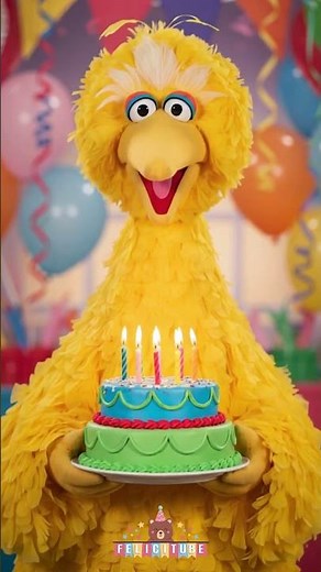 Que los Cumplas Feliz - Big Bird - ¡Happy Birthday! - ¡Feliz Cumpleaños! - Plaza Sésamo