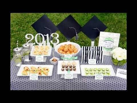 Outdoor graduation party themed decorating ideas
