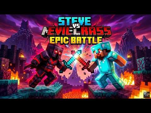Steve vs Evil Boss – Epic Minecraft Battle! 🔥#minecraft
