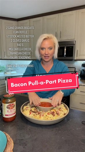Delicious Bacon Pillsbury Pull-Apart Pizza Recipe