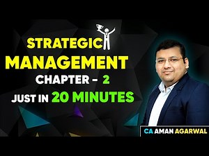 Chapter 2: Strategic Management in Just 20 Mins ⏱️ | With CA Aman Agarwal