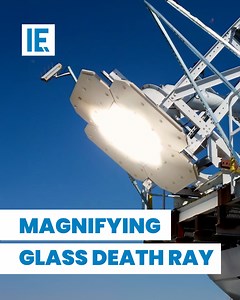 32K views · 935 reactions | There is a solar power facility in Lancaster, near Las Vegas, which resembles the largest magnifying glass in the world. The site features numerous mirrors, known as heliostats, made by Heliogen, that are smaller and more cost-effective than typical models. These mirrors concentrate sunlight onto a central tower, generating intense heat of up to 1800 degrees Fahrenheit. | Interesting Engineering | Facebook