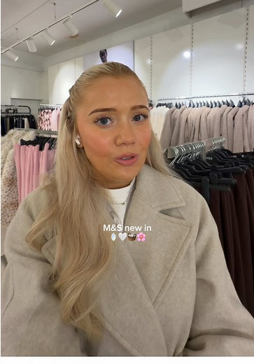 New in @Marks and Spencer 🪞🌸 #newin #mands #mandsclothing #frontallobedevelopment