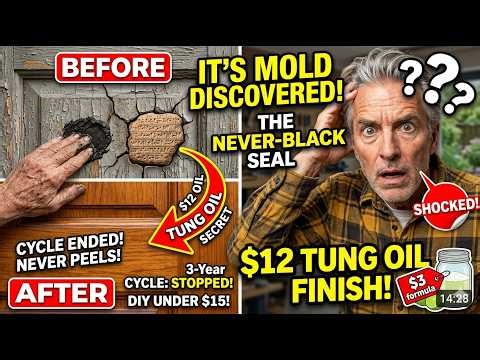 Why Your Exterior Wood Peels Every 3 Years — And the $12 Oil That Ends the Cycle Forever