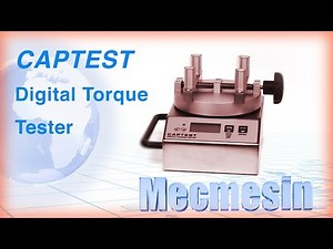 CAPTEST Digital Torque Tester - Mecmesin Torque Measurement Systems