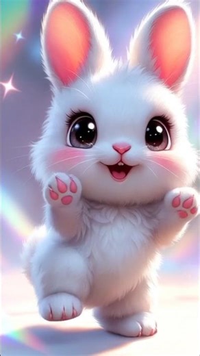 “Cutest Dancing Bunny Ever! 🐰✨ | Adorable Cartoon Short”