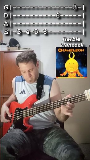Herbie Hancock - "Chameleon" (Bass Cover With TABS)