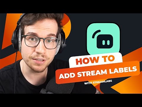 Stream Labels with STREAMLABS Desktop - complete setup guide!
