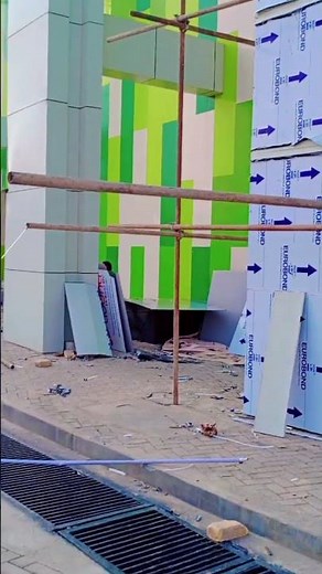 Cladding sheet work aluminum composite panel sheet install cladding sheet