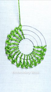 164K views · 1.1K reactions | So nice sewing circle embroidery pattern #fbyシvideo #fypageシ #fypシ #stitch #satisfying #love #reels #trend #follower #virals #embroidery #handmade #everyone #follower #tutorial #virals #viral | Embroidery Work | Facebook