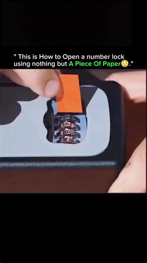 SCIENCE | FACTS | EXPALIN on Instagram: "Viral videos often claim simple objects can defeat number locks — but reality is more complex. • Number locks rely on internal wheels, gates, and tolerances, not just numbers on the outside. • Cheap or worn locks may show manufacturing weaknesses, which fuels these internet myths. • High‑quality locks are designed to resist manipulation, even from tools made of metal. • What looks “easy” online often skips failed attempts, edits, or legal disclaimers. • L