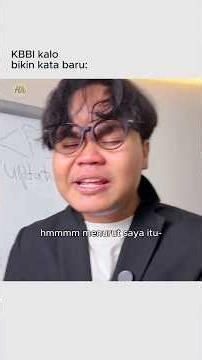 KBBI kalo bikin kata baru #kata #bahasa #contentcreator #skit #comedyskit #comedy #lucu #funny