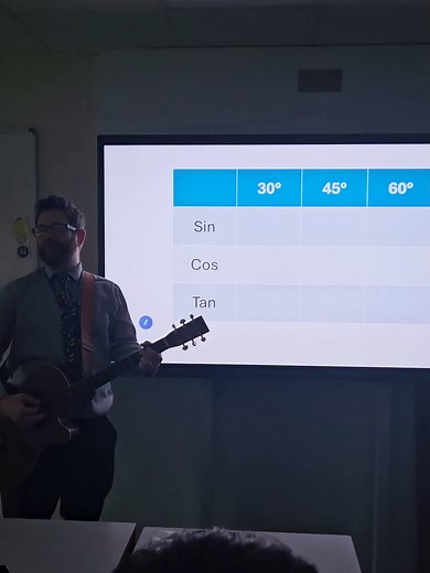 🎶📐 When maths meets music… Our 4th form have been mastering exact trig values in the most unforgettable way — singing along with their teachers! From sine to cosine, every angle hits different when it’s set to a tune 🎤✨ Who knew learning could sound this good? 🎵 From our oswestryschool.maths instagram!- Big credit to the original song featured in this video 👉 https://www.youtube.com/watch?v=_IR9wRQI4JY #mathsong #trigonometry #exactvalues #mathhack #studytok #learnontiktok #gcsemaths #mathr