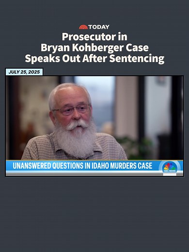 As Bryan Kohberger begins his life at an Idaho maximum security prison, lead prosecutor Bill Thompson is speaking out about the case and the controversial deal that spared Kohberger from the death penalty.
