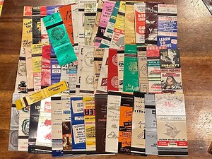 VINTAGE MATCHBOOK COVERS, Lots of 5, 10, or 20 - Scrapbooking, Paper Crafting, Collectible - Etsy