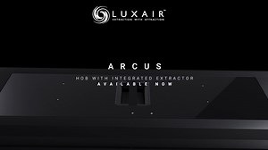 83cm Arcus Induction Hob with Built-In Extractor