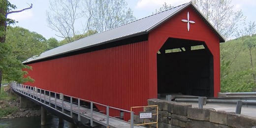 WVDOT releases free poster of state’s 17 historical covered bridges