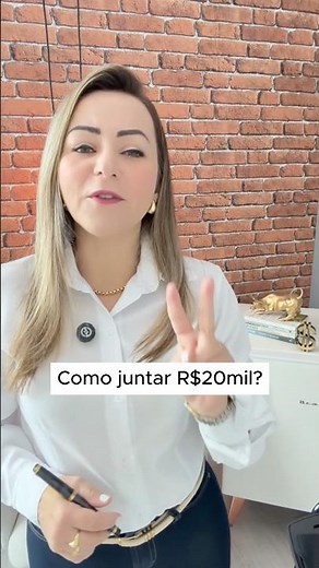 How to save R$20,000? #savemoney #money #finances #investments