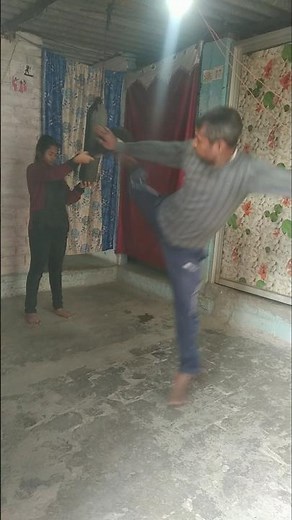 Insane Spin Round Hook Kick 🤯🥋 | Bipin Martial Art 🥋