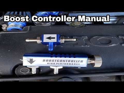 Como instalar un boost controller manual