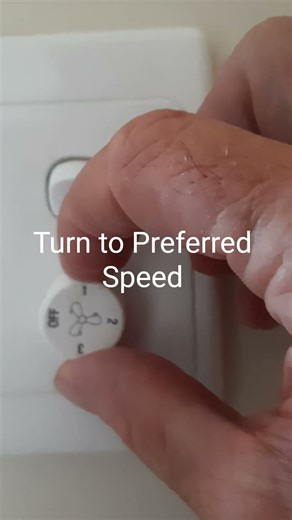 How to Turn on Light Switch + Adjust Fan Speeds #lifehacks