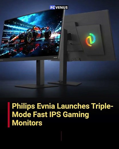 Philips Evnia Unveils Triple-Mode Fast IPS Gaming Monitors