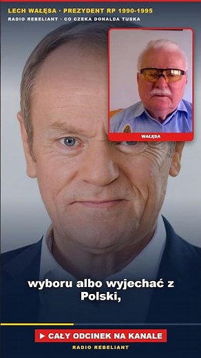 TUSK TO JAIL? WAŁĘSA: THE END OF THEIR CAREERS #walesa #tusk #pis