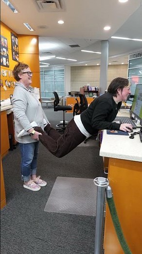 Here's what you don't see behind the librarian's welcome desk