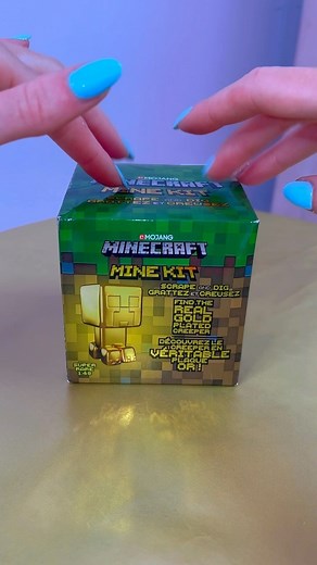 Rhia Fay👑 on Instagram: "(ASMR) Let’s unbox a Mystery MINECRAFT Dig Kit!!😱⛏️✨⁉️ #asmr #asmrunboxing #asmrunboxingsounds #minecraft #minecraftdig #minecraftdigkit #goldencreeper #asmrdig"