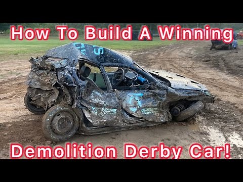 How to build a WINNING demolition derby car🏁🏆