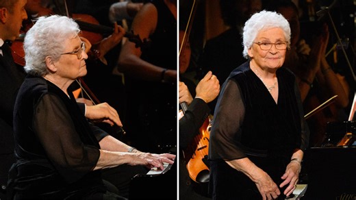 ‘The Piano’ winner, veteran Diana Newell, makes her Royal Albert Hall debut aged 88