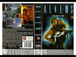 Original VHS Opening & Closing: Aliens (1986 UK Rental Tape)
