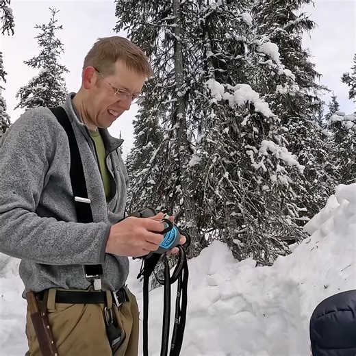 Wolves "Laughing" Outside Our Tent -Hot Tent Hammock Camping in Deep Snow | Outdoorboysfan page