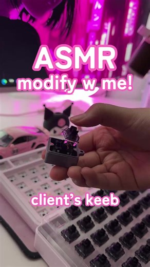 ASMR Keyboard Modding Experience