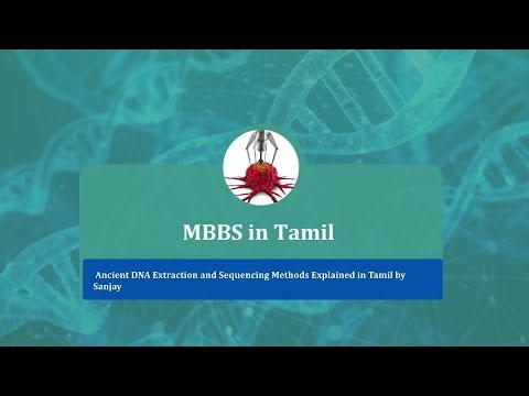 MEVIL.T.33 - Ancient DNA Extraction and Sequencing Methods Explained in Tamil by Sanjay