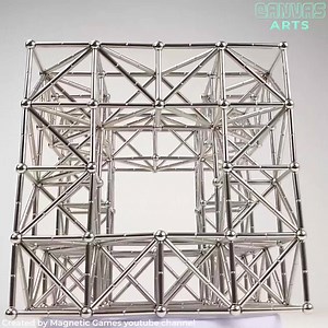 How to make a Giant Magnetic Cube 😎 | Canvas Arts