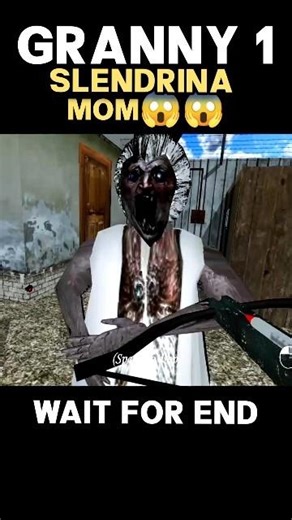 slendrina Mother 😱 | Granny 1 wait for end #shortsfeed #shots #granny #viral