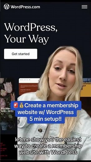How to create a membership website on WordPress!