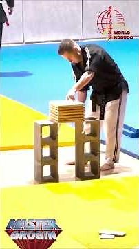 Watch This Karate Master Smash Boards & Bricks!