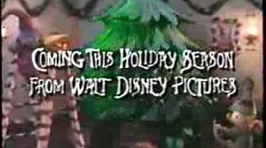 The Nightmare Before Christmas (1993) Promo (VHS Capture)