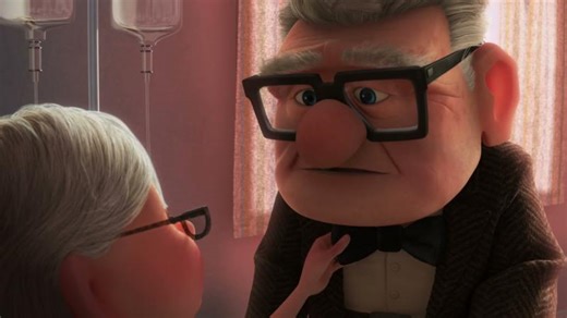 Oben Pixar: Carl Fredricksen His Wife (Death) Scene + 4K 60FPS | Ryan Hudson
