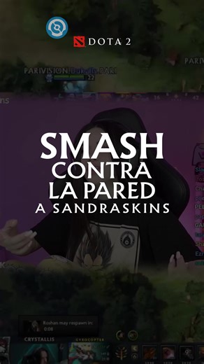 Smash Contra La Pared a Sandra | Dota 2 Gameplay