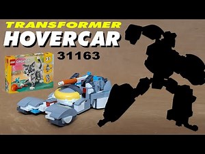 Tutorial: Build a Transformer Hovercar , using LEGO 31163 : Playful Cat