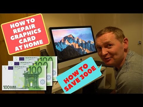 iMac 27 How to save money | Imac 27 Graphics card replacement | How to fix graphics card at Home