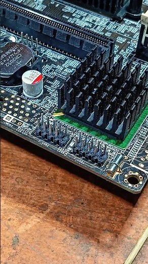 remove pin socket #tips #pcb #soldering #electronic