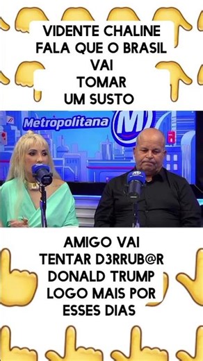 A psychic says Trump will be eliminated #elections2022 #news #LulaPresident #becreative