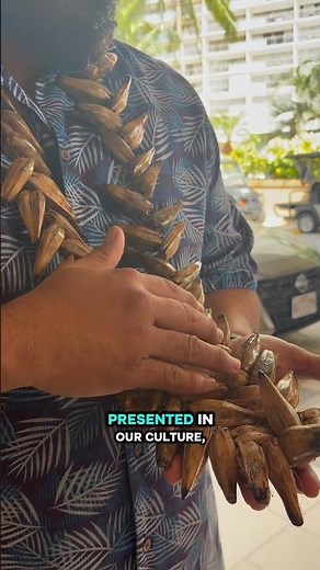 Learned some Samoan History about the Ula Fala necklace