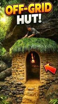 Deep in the jungle, far from civilization, one man builds a hidden survival base entirely by hand.