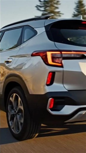 "Silver Kia Seltos | Pure Elegance on the Road ✨" #viral