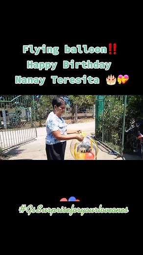 Flying ballon #flyingballoon #firsttrynotbad #Gssurpriseforyourloveones #surprisedelivery #birthdaysurprise
